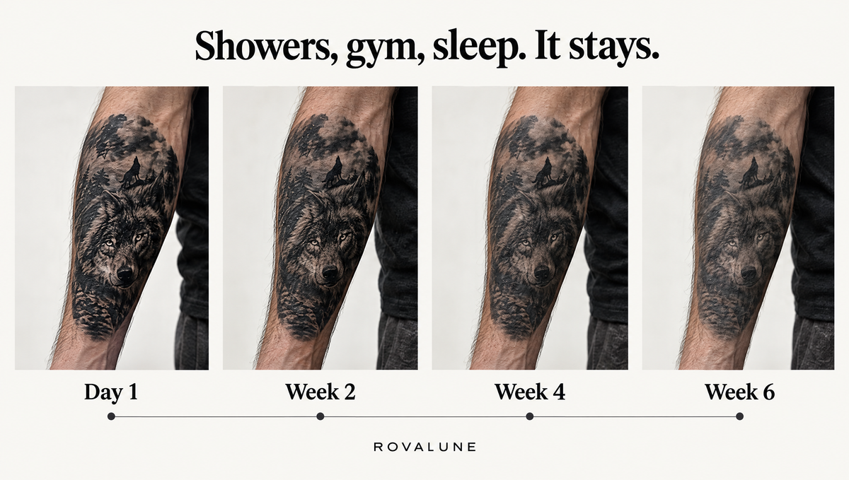 Day 1 to week 6: it stays